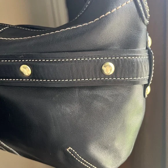 Coach Black Leather Ergo Hobo - Picture 10 of 12